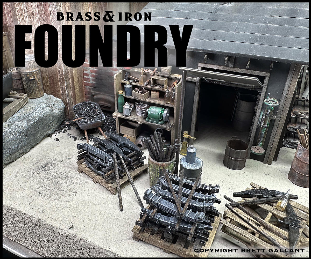 SierraWest Scale Models O Scale Brass and Iron Foundry